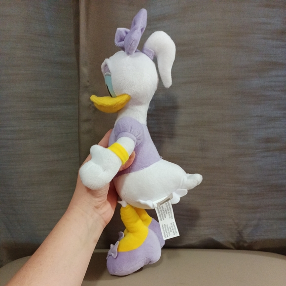 Disney Daisy Duck Purple White & Yellow Plush - Picture 4 of 6